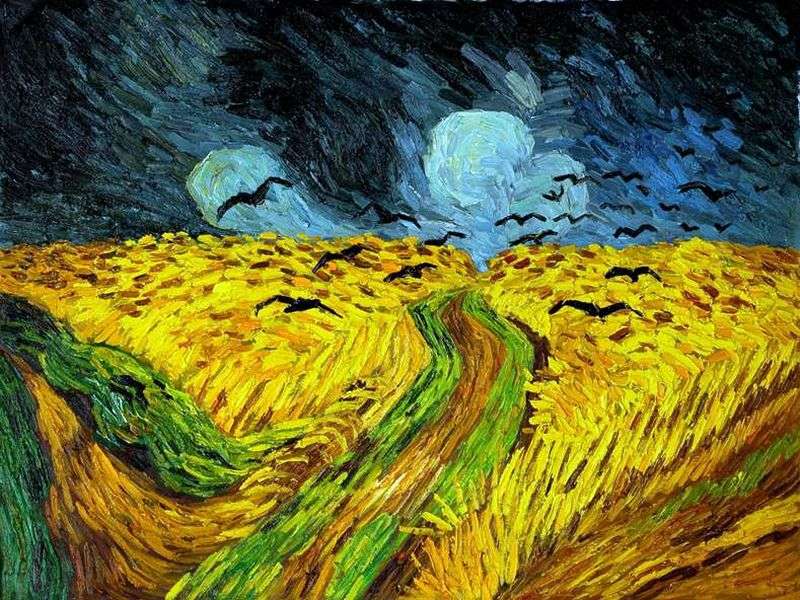 Wheatfield with Crows by Vincent Van Gogh