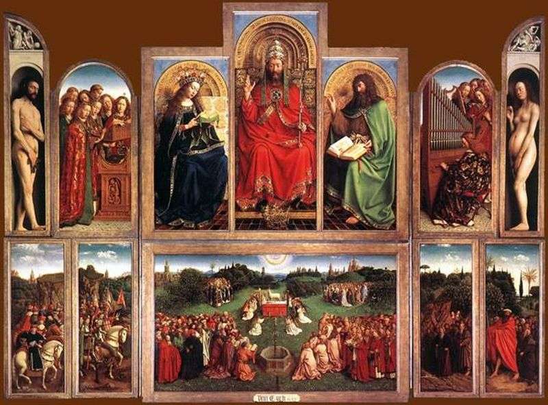 Ghent Altarpiece by Jan and Hubert van Eyck