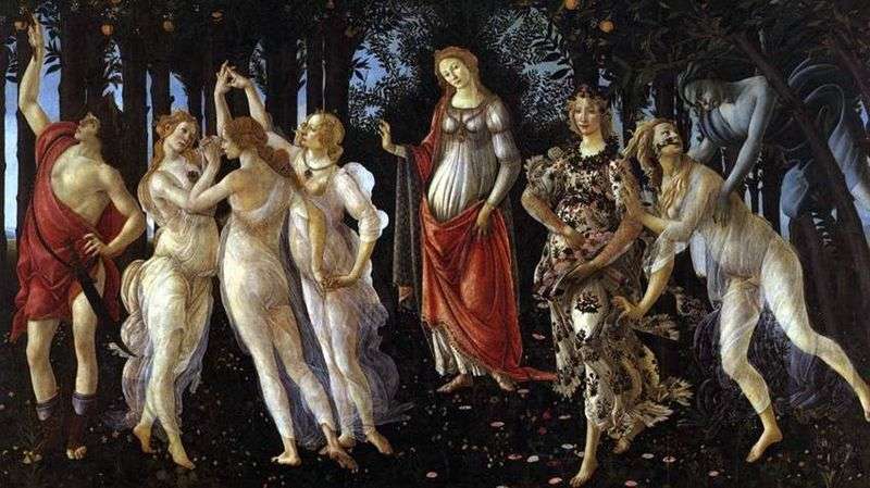 Primavera (Spring) by Sandro Botticelli