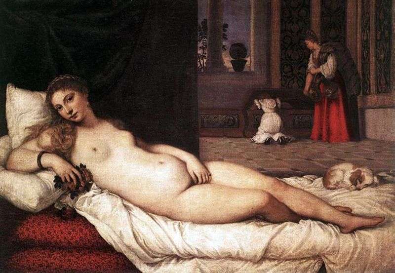 Venus of Urbino by Titian Vecellio