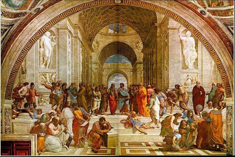 School of Athens by Raphael Santi