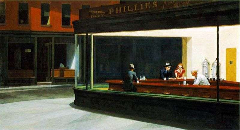 Nighthawks by Edward Hopper