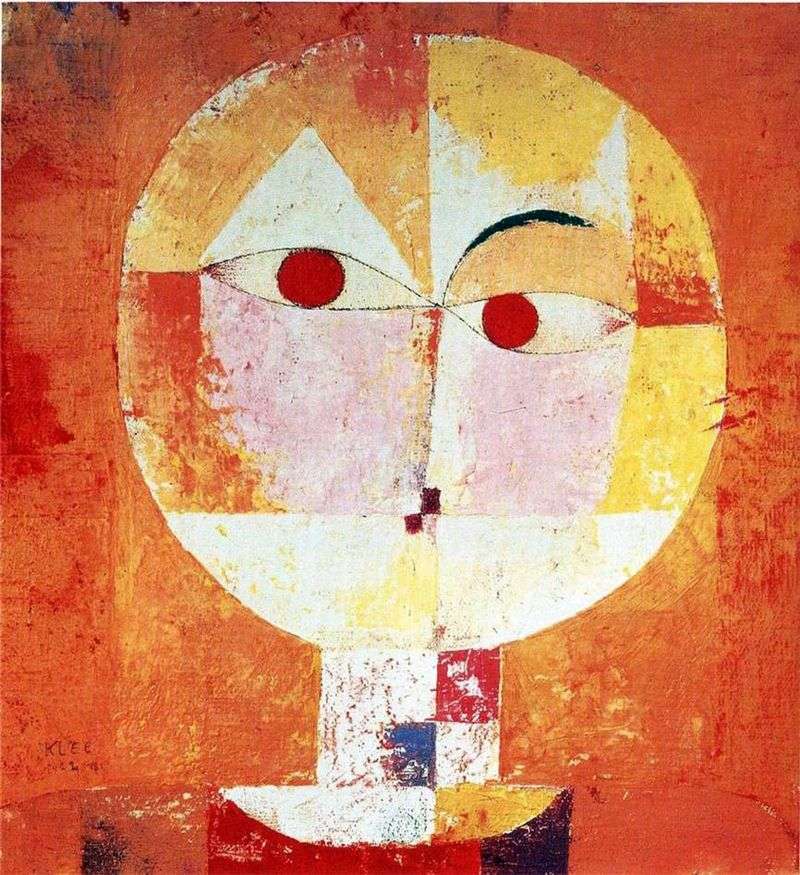 Senecio by Paul Klee ️ - Klee Paul