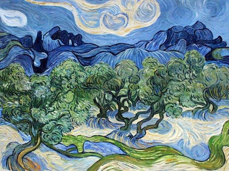 Olive Trees by Vincent Van Gogh