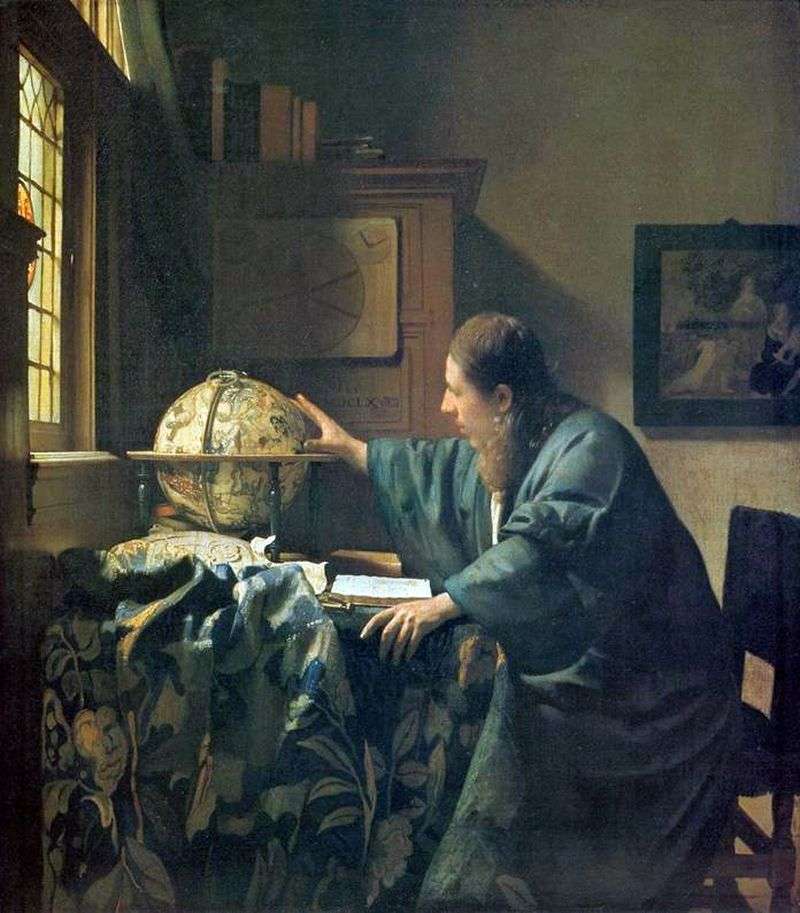 The Astronomer by Johannes Vermeer