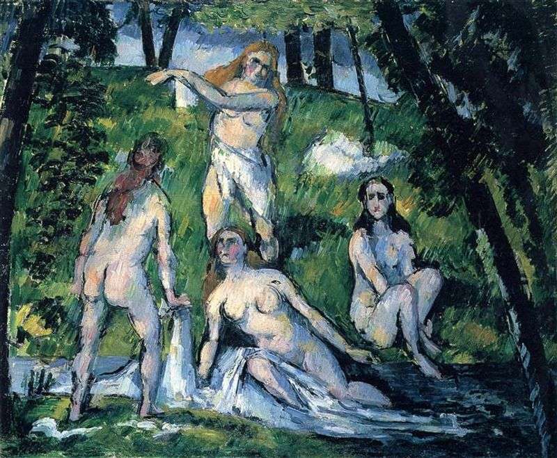 Bathers by Paul Cezanne