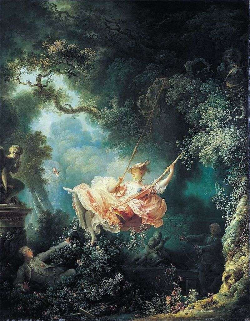 The Swing by Jean Fragonard