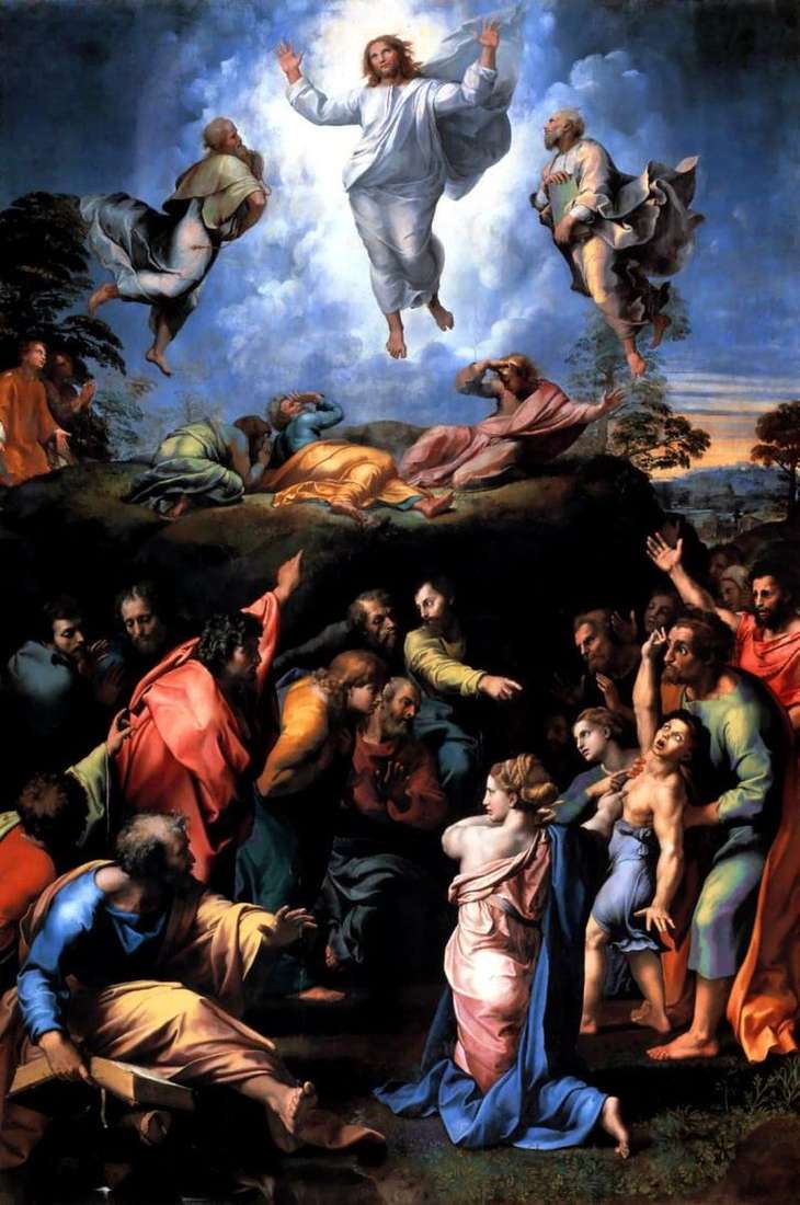 Transfiguration by Raphael Santi