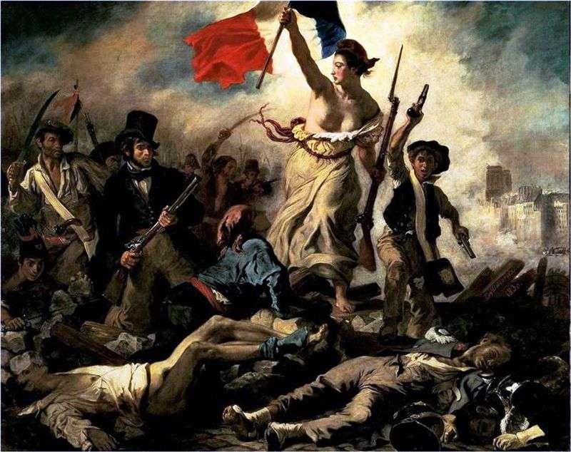 Liberty Leading the People by Eugene Delacroix