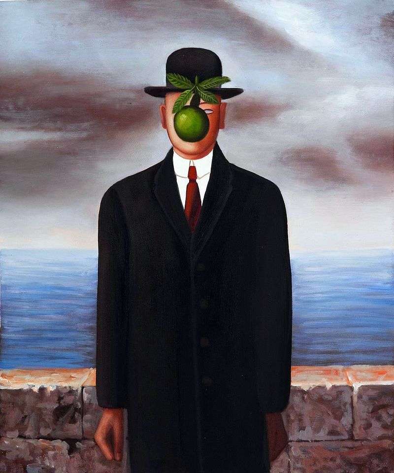 The Son of Man by Rene Magritte