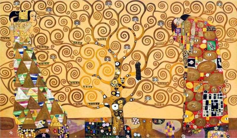 Gustav klimt tree of life meaning