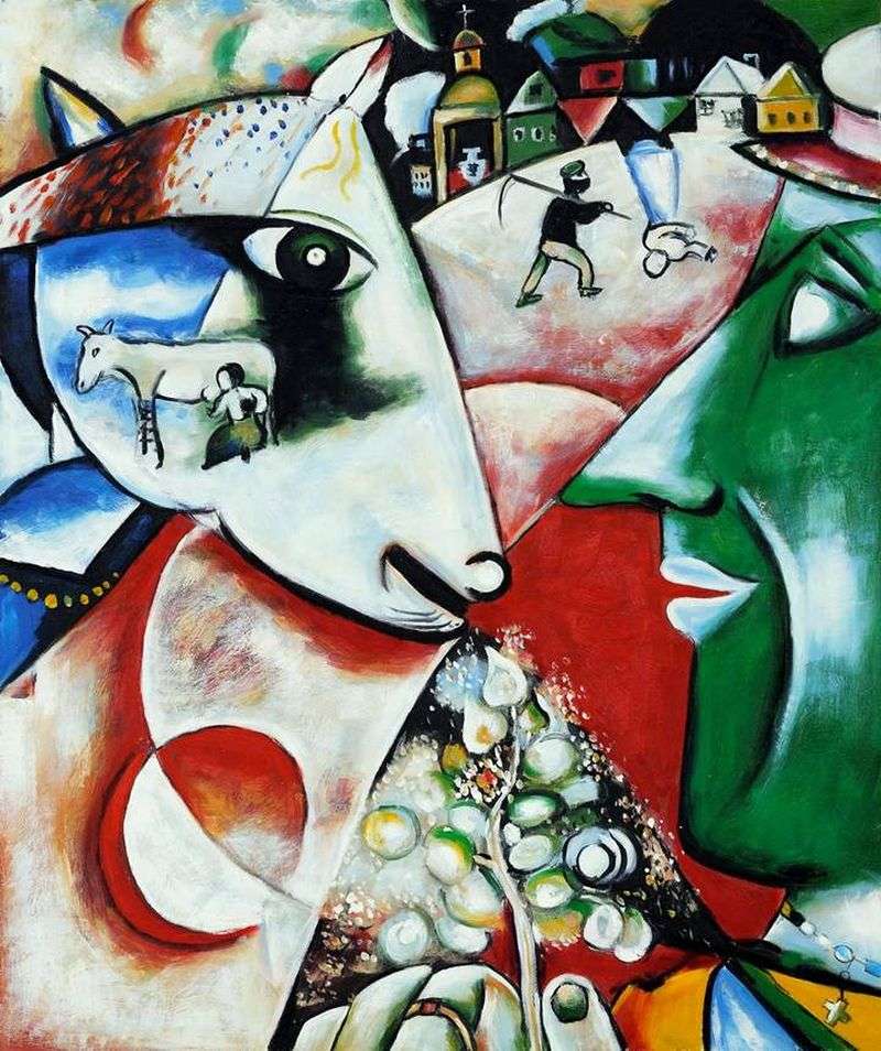 I and the Village by Mark Chagall ️ - Chagall Mark