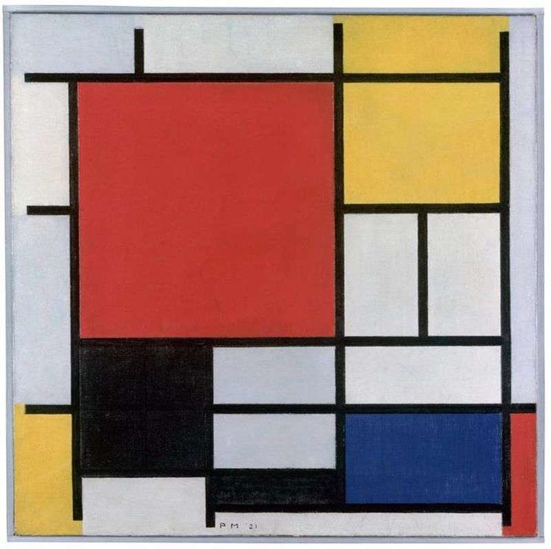 Composition by Piet Mondrian