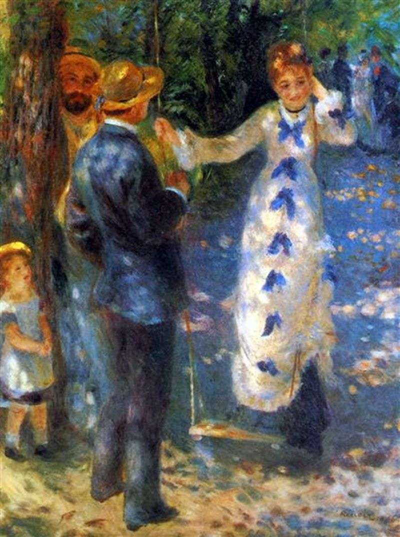 The Swing by Pierre Auguste Renoir