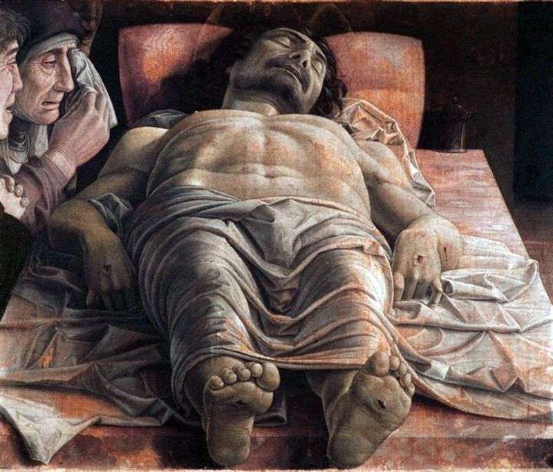 Dead Christ by Andrea Mantegna