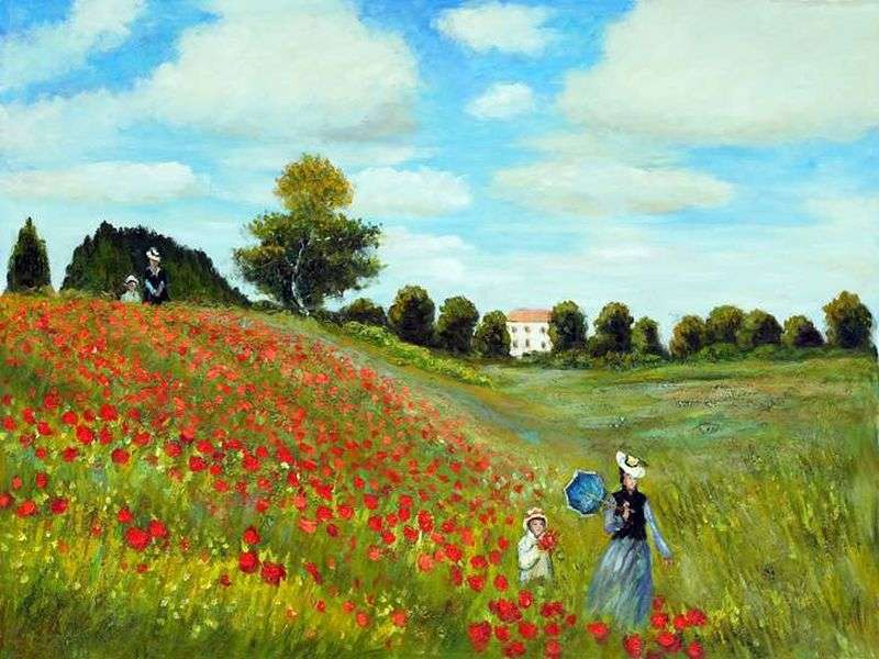 Poppies by Claude Monet