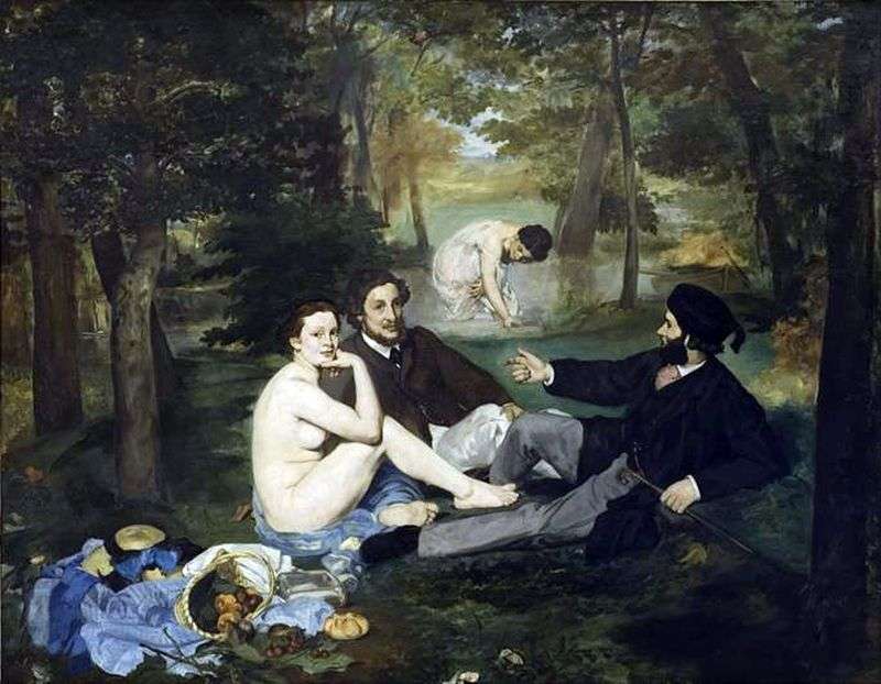 Le Dejeuner sur lHerbe by Edouard Manet