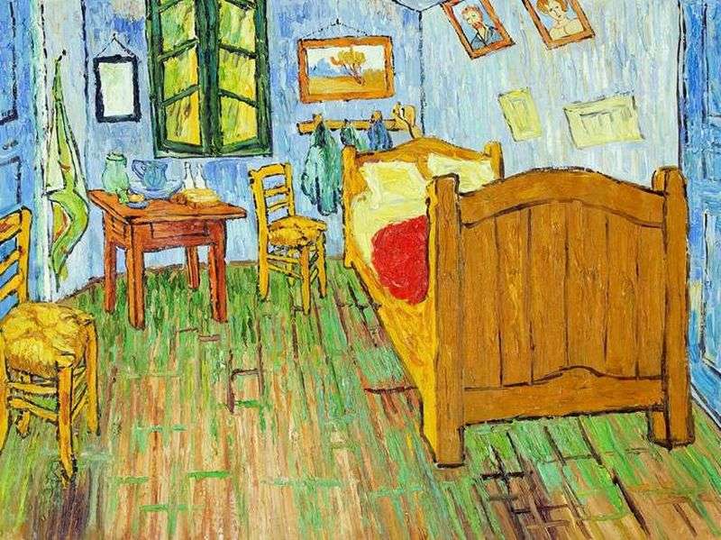 The Bedroom by Vincent Van Gogh