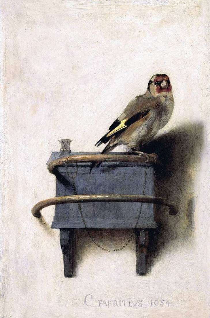 The Goldfinch by Carel Fabritius