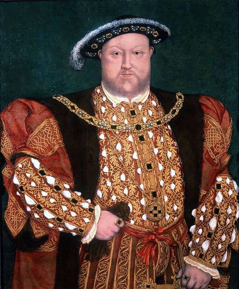 Henry VIII by Hans Holbein