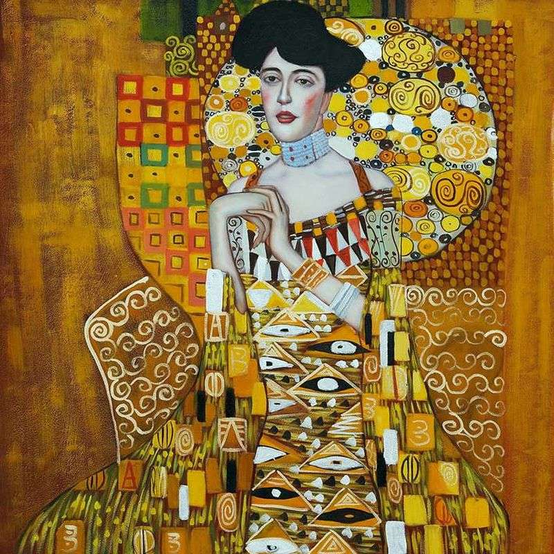 Adele Bloch Bauer by Gustav Klimt