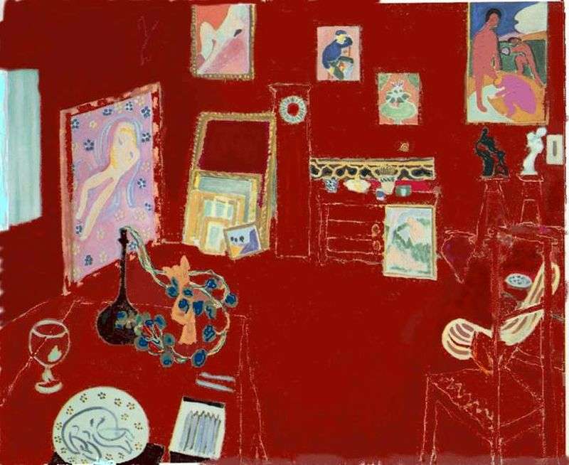 The Red Studio by Henry Matisse