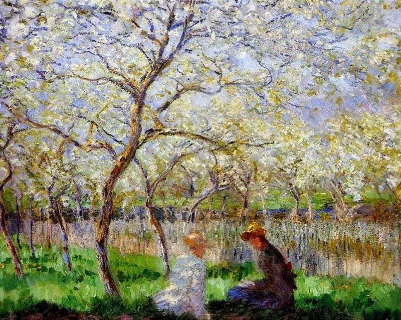 Springtime by Claude Monet