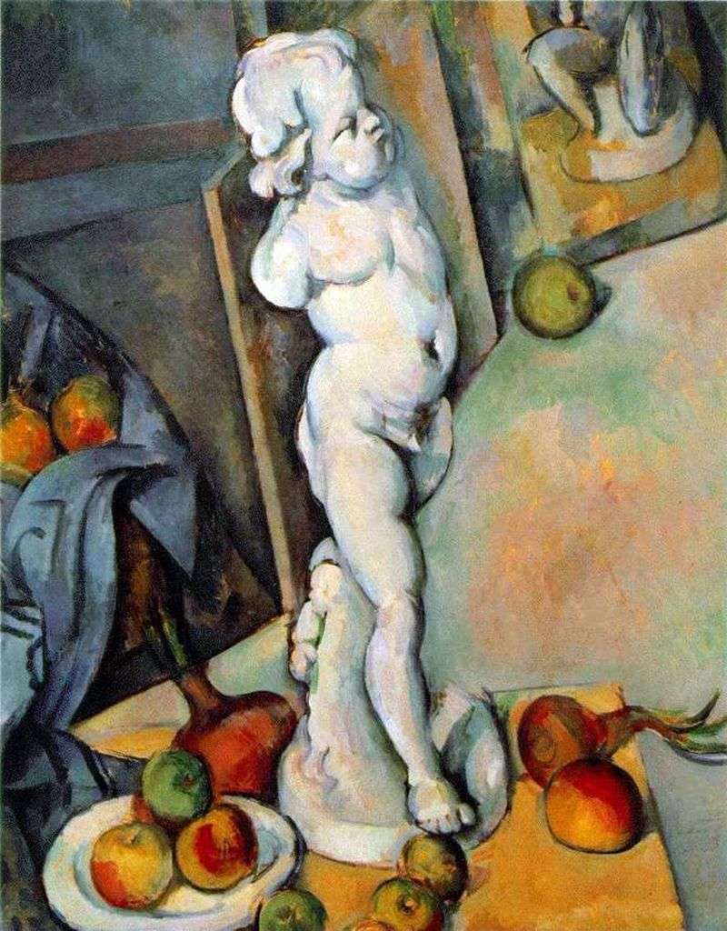 Still Life with Plaster Cast by Paul Cezanne