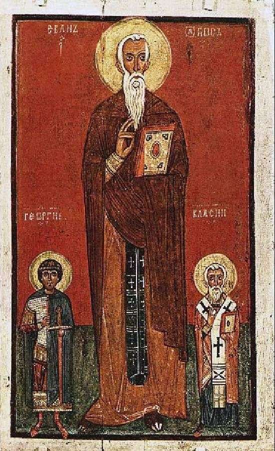 Saints John Climacus, George, Vlasy