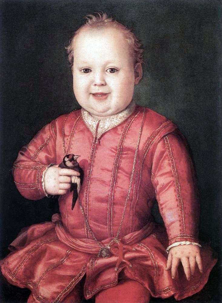 Portrait of Giovanni Medici by Agnolo Bronzino