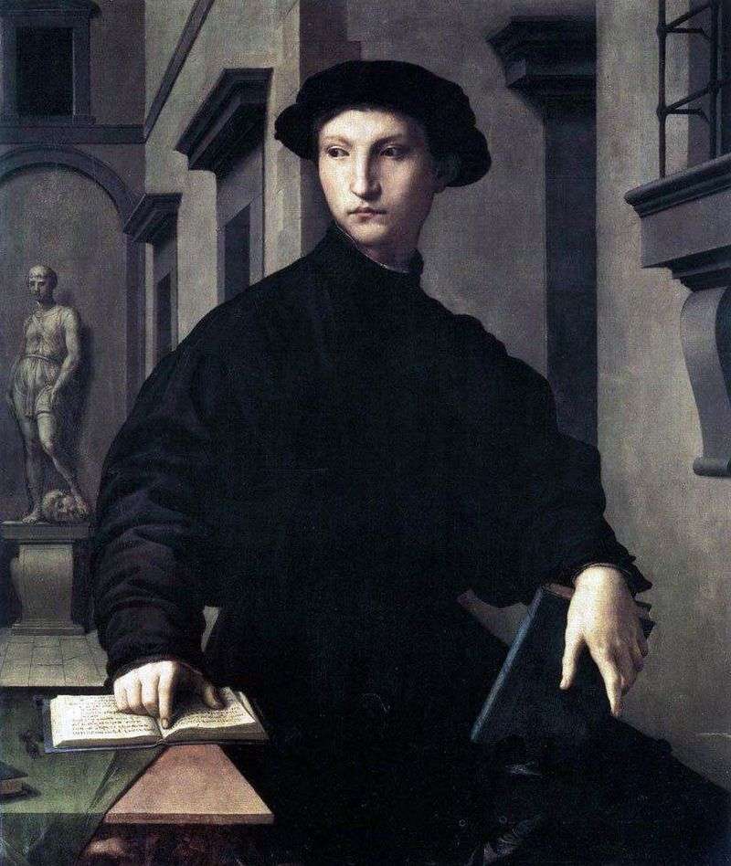 Portrait of Ugolino Martelli by Agnolo Bronzino