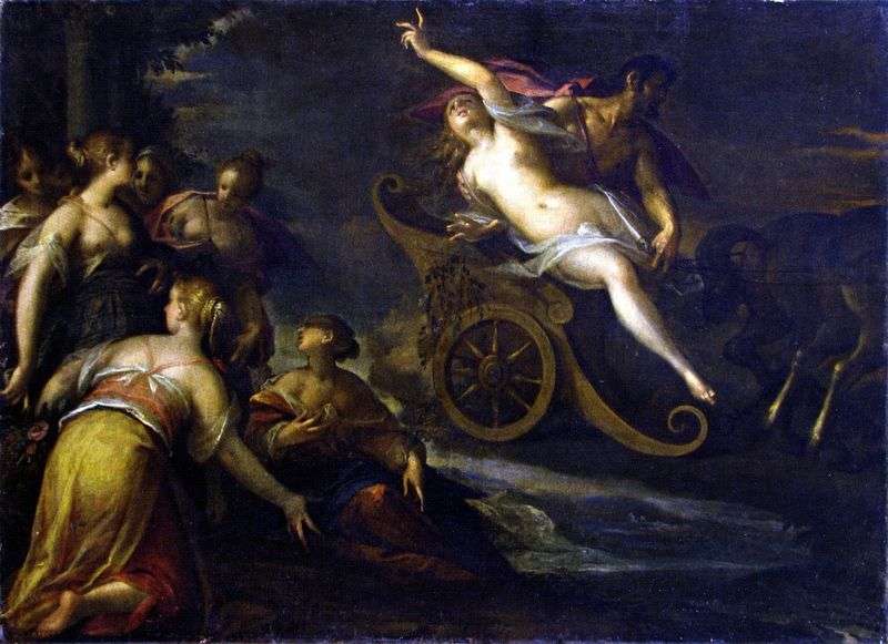 Abduction of Proserpine by Hans von Aachen