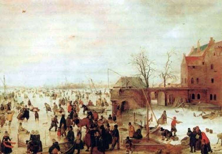 Winter entertainment by Hendrik Averkamp