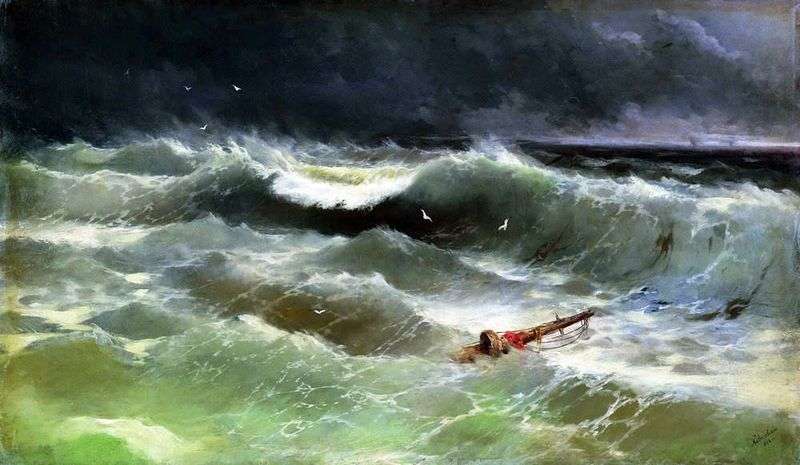 The Storm by Ivan Aivazovsky