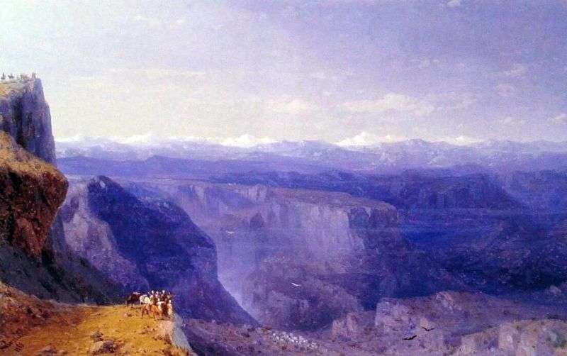 Caucasus by Ivan Aivazovsky