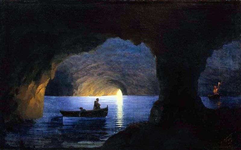 Azure grotto by Ivan Aivazovsky