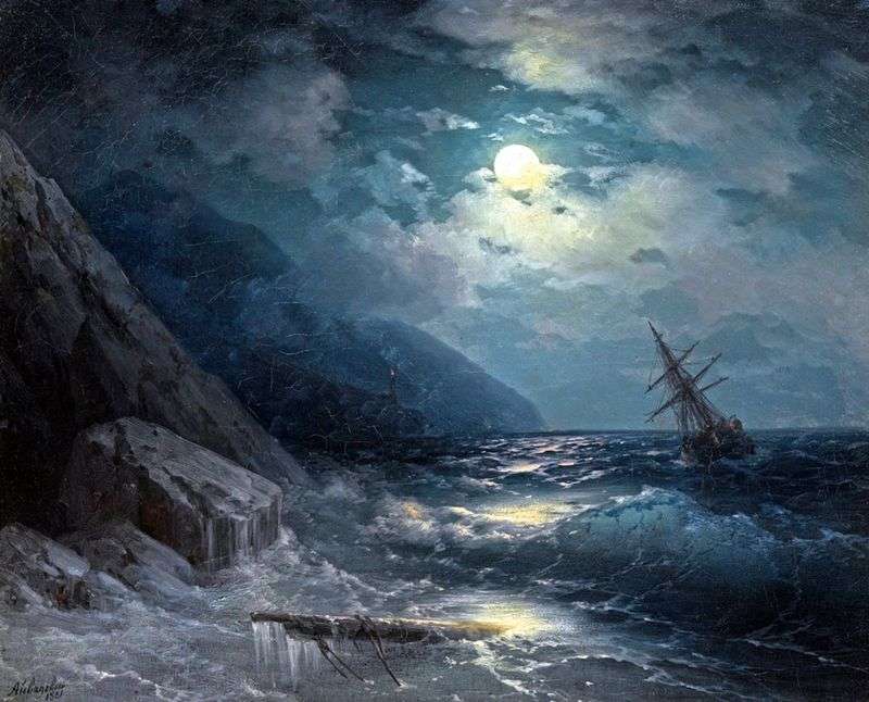 The sea by Ivan Aivazovsky