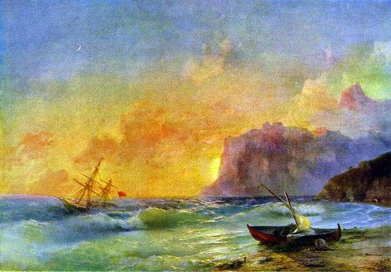 Sea. Koktebel Bay by Ivan Aivazovsky