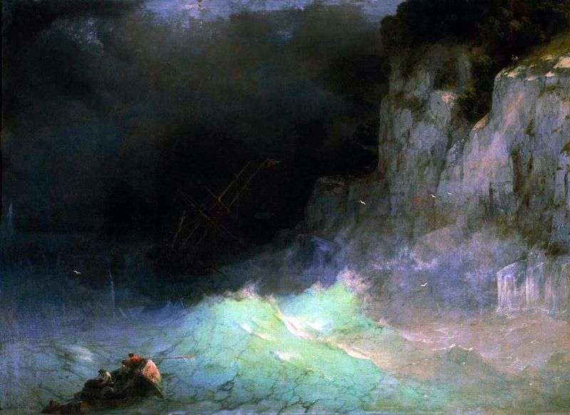 Storm by Ivan Aivazovsky