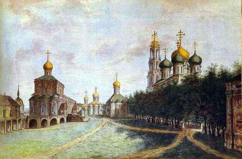 The Trinity Sergius Lavra by Fyodor Alekseev