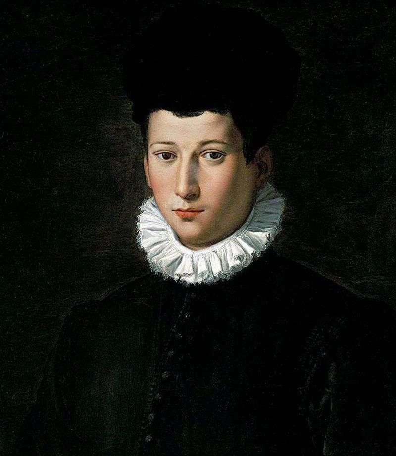 Portrait of a young man by Alessandro Allori