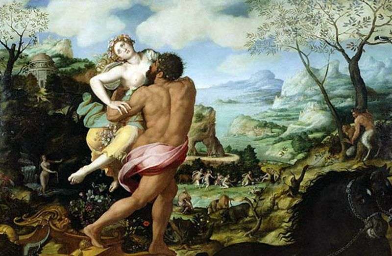 The Abduction of Persephone by Alessandro Allori