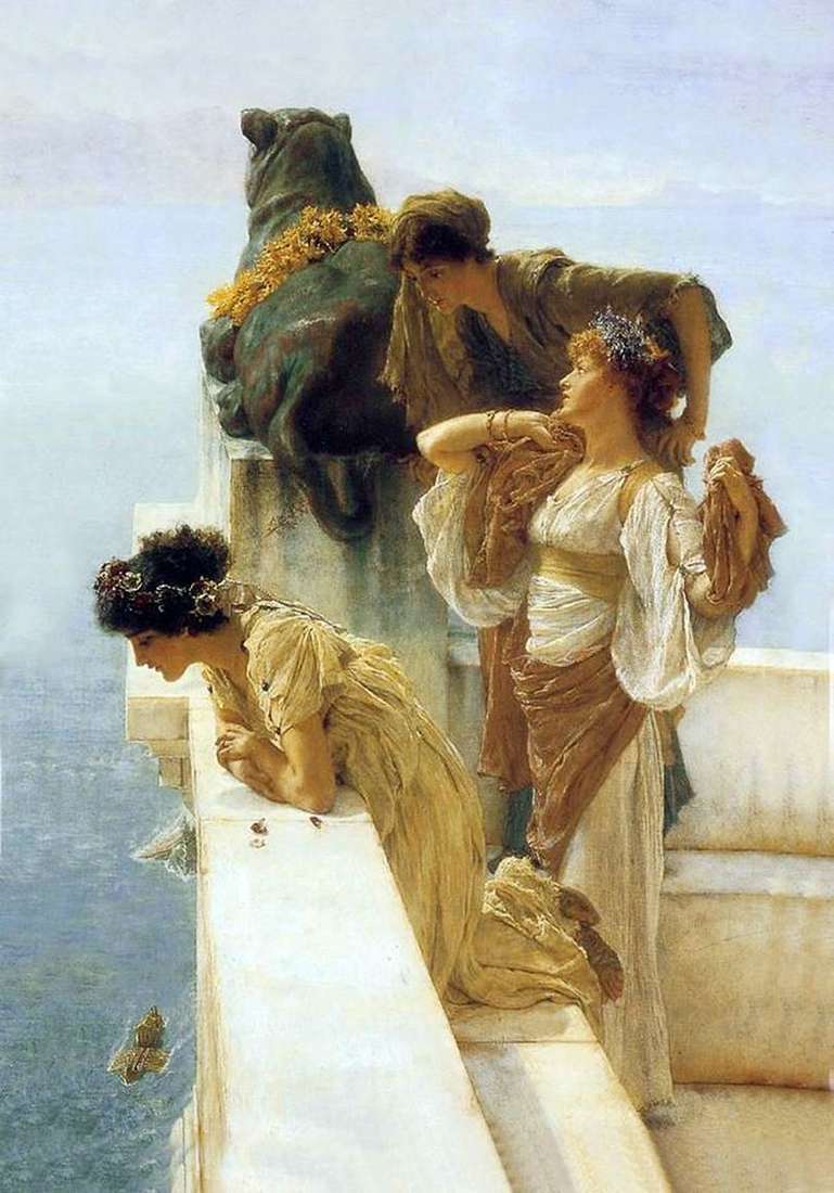 Favorable position by Lawrence Alma tadema