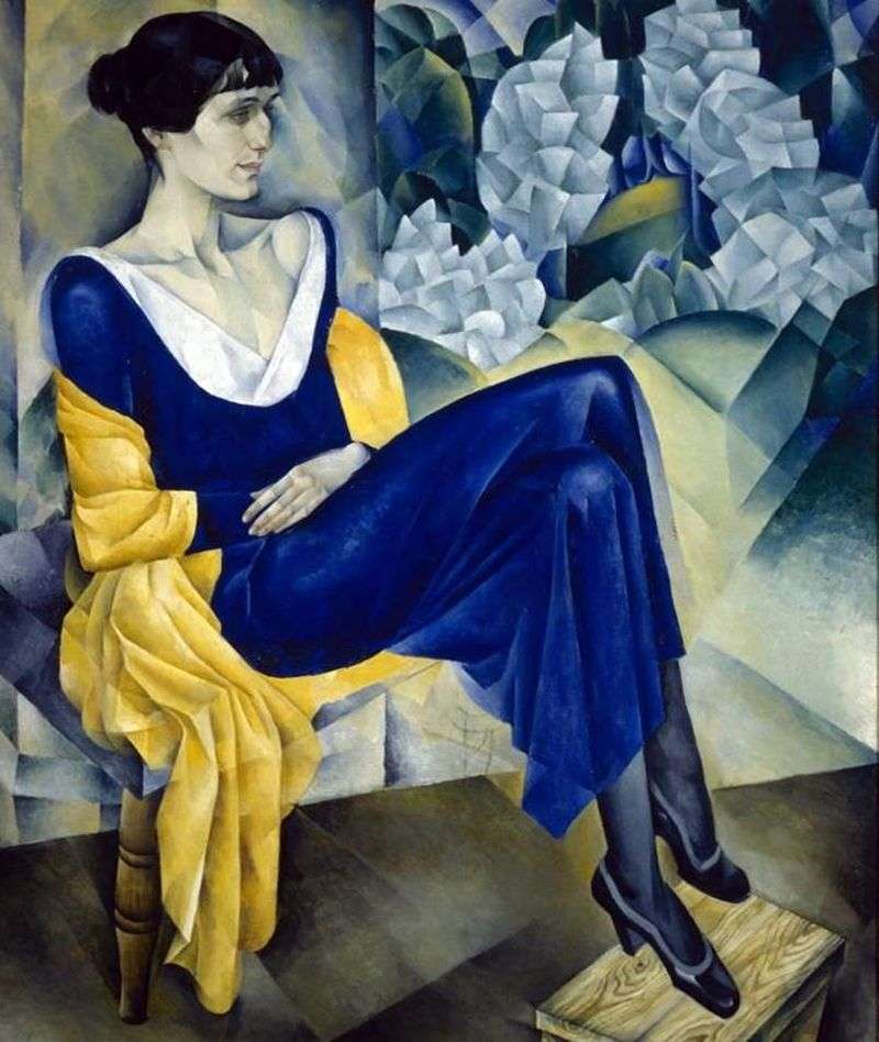 Anna Akhmatova by Nathan Altman