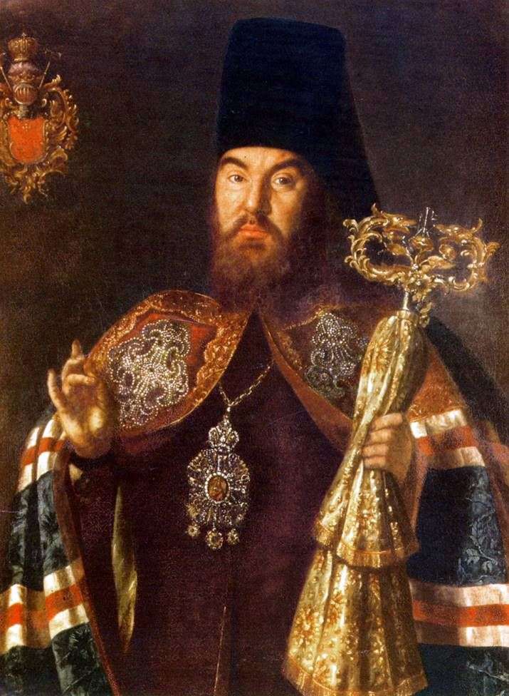 Portrait of Archbishop S. Kulyabki by Alexei Antropov