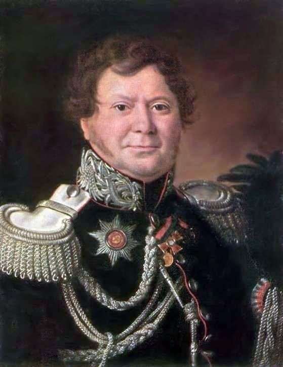 Portrait of N. N. Muraviev by Ivan Argunov