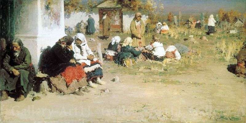 Radonitsa (Before the Mass) by Abram Arkhipov