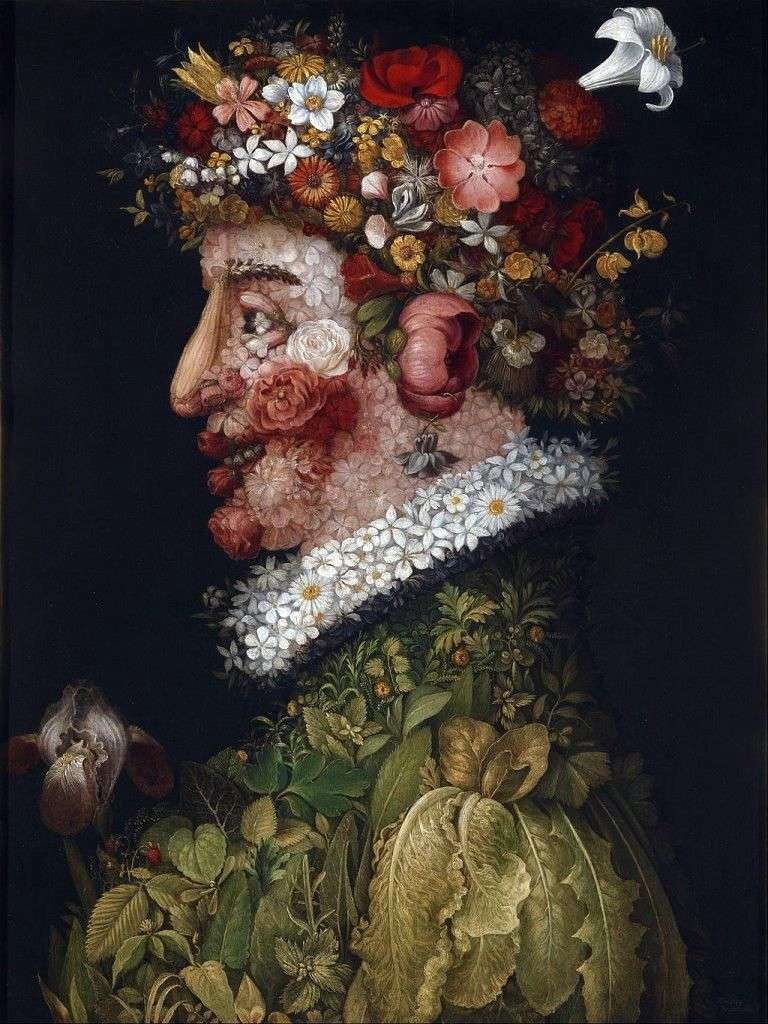 Spring by Giuseppe Arcimboldo