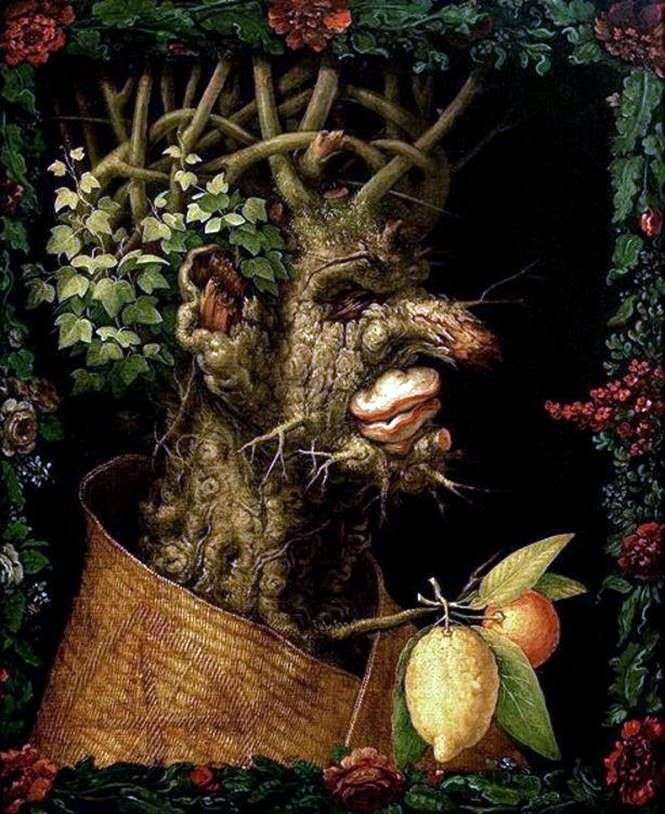 Winter by Giuseppe Arcimboldo