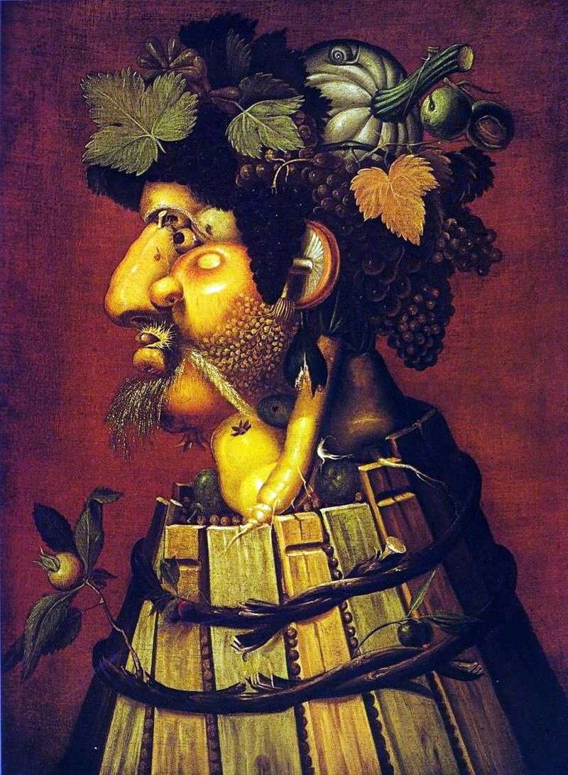 Autumn by Giuseppe Arcimboldo